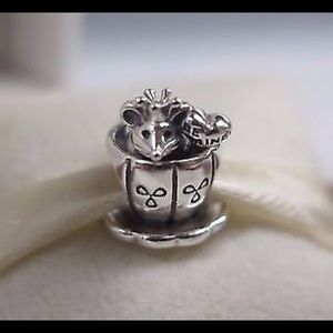Retired Pandora Enchanted Mouse charm